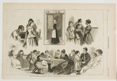 New York Charities-St Barnabas House, 304 Mulberry Street av Winslow Homer