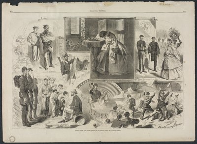 Nyheter från kriget, 1862. av Winslow Homer