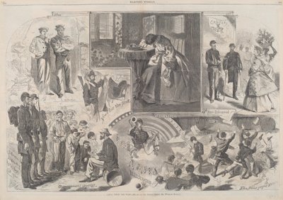 Nyheter från kriget, publicerad 1862. av Winslow Homer