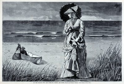 På stranden - Två är sällskap, tre är ingen, från Harper