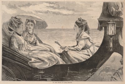 På stranden vid Long Branch, från Harper