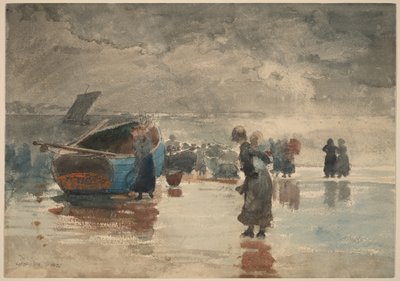 På sanden av Winslow Homer