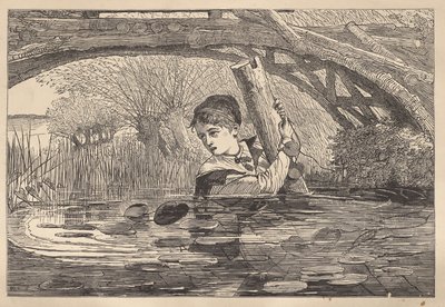 "Orrin, skynda dig, jag håller på att dö" av Winslow Homer
