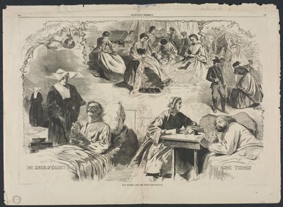 Våra kvinnor och kriget, 1862. av Winslow Homer