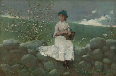 Persikablommor av Winslow Homer