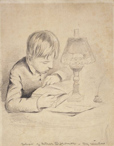 Porträtt av Arthur Benson Homer, 1853 av Winslow Homer