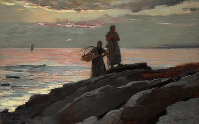 Vitväska. 1896 av Winslow Homer