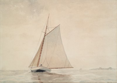 Segling utanför Gloucester av Winslow Homer