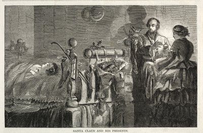 Jultomten och hans presenter, 1858. av Winslow Homer