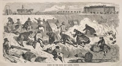Scen på Back Bay Lands, Boston av Winslow Homer