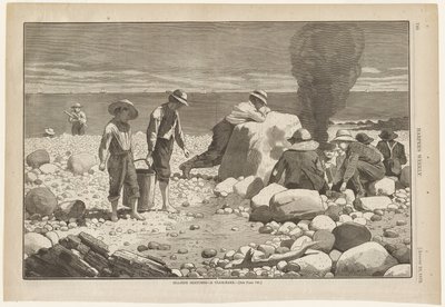 Skisser vid havet - En musselbakning av Winslow Homer