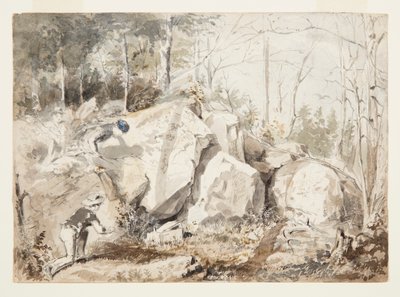 Att sätta en ekorrfälla av Winslow Homer