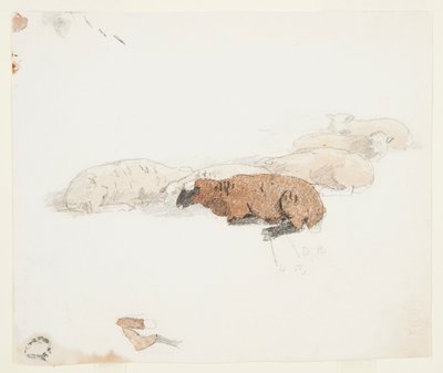 Får vilar av Winslow Homer