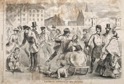 Skridskoåkning i Boston av Winslow Homer
