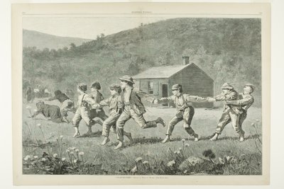 "Snap-the-Whip" av Winslow Homer