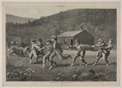 "Snap-the-Whip" av Winslow Homer