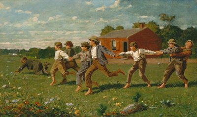 Snap the Whip, 1872 av Winslow Homer