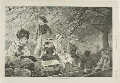 Vårblommor av Winslow Homer