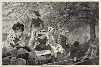 Våren blommar, 1870. av Winslow Homer