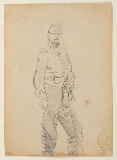 Stående officer av Winslow Homer