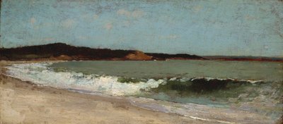 Studie för Eagle Head, Manchester, Massachusetts, ca 1869 (olja på trä) av Winslow Homer