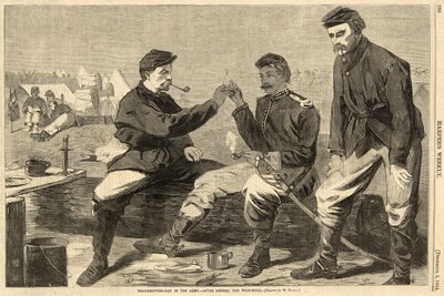 Thanksgiving-Day in the Army - Efter middagen: The WishBone, från Harper