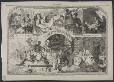 Tacksägelsedagen 1860 – Samhällets två stora klasser av Winslow Homer
