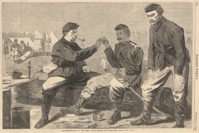 Tacksägelsedagen i armén av Winslow Homer