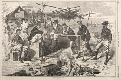 Thanksgiving i lägret av Winslow Homer