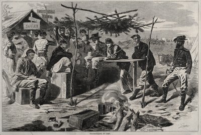 Thanksgiving på lägret av Winslow Homer