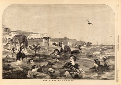 The Bathe [sic] at Newport, från Harper