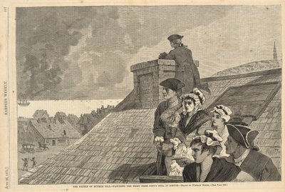 Slaget vid Bunker Hill - Flykten sedd från Copp