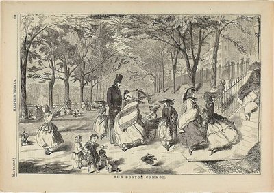 Bostons allmänning av Winslow Homer