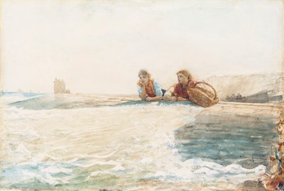Vågbrytaren, 1883 av Winslow Homer