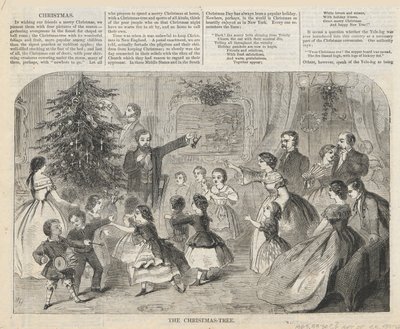 Julgranen, från Harper av Winslow Homer