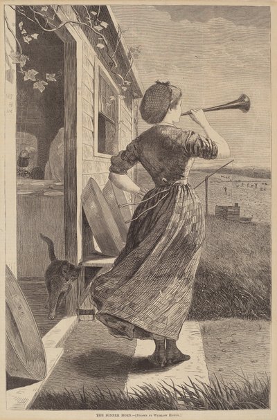Middagshornet, publicerat 1870. av Winslow Homer