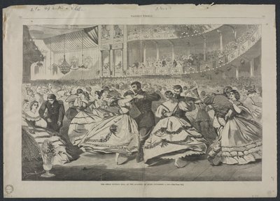 Den stora ryska balen på musikakademin den 5 november 1863 av Winslow Homer