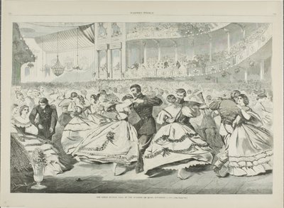 Den stora ryska balen på musikakademin den 5 november 1863 av Winslow Homer