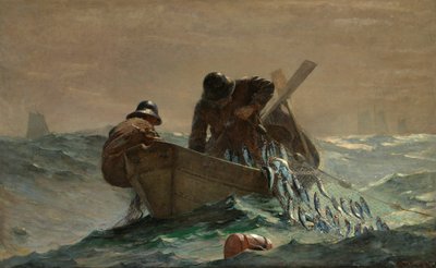 Sillnätet, 1885. av Winslow Homer