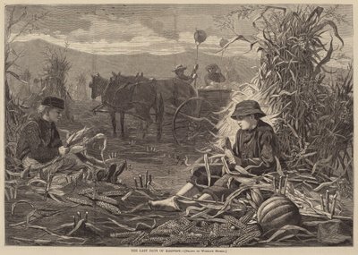 The Last Days of Harvest, publicerad 1873. av Winslow Homer