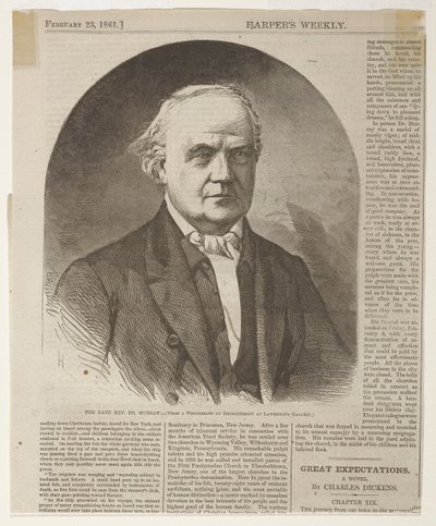 Den avlidne pastor dr Murray av Winslow Homer