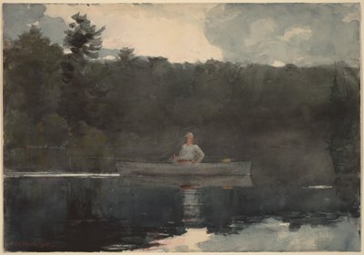Den ensamme fiskaren av Winslow Homer