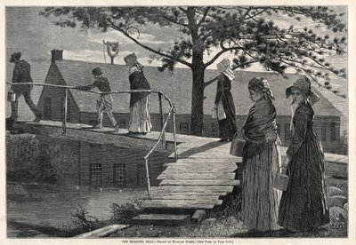 Morgonklockan, 1873. av Winslow Homer