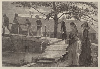 The Morning Bell, publicerad 1873. av Winslow Homer