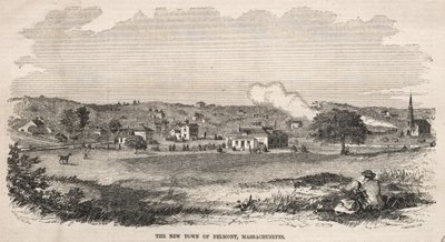 Den nya staden Belmont i Massachusetts av Winslow Homer