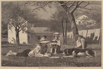 The Nooning, publicerad 1873. av Winslow Homer