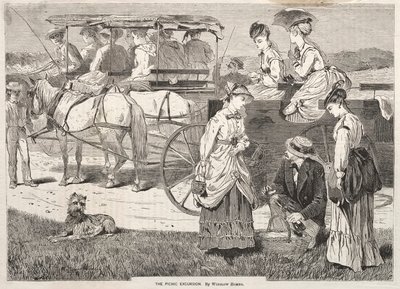 Utflykt med picknick av Winslow Homer