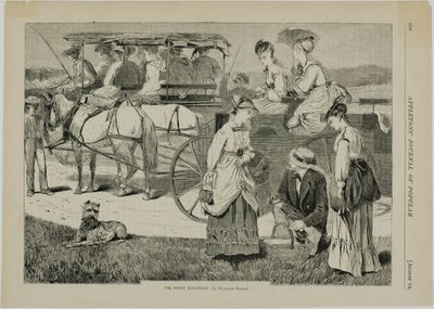 Utflykt med picknick av Winslow Homer