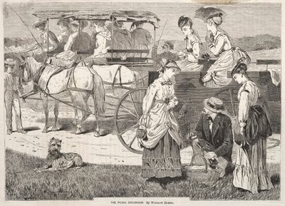 Picknickutflykten, 1869. av Winslow Homer