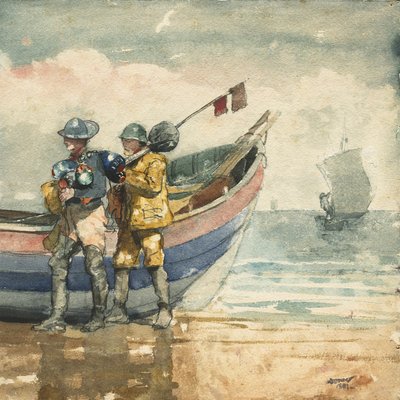 Återkomsten, Tynemouth av Winslow Homer